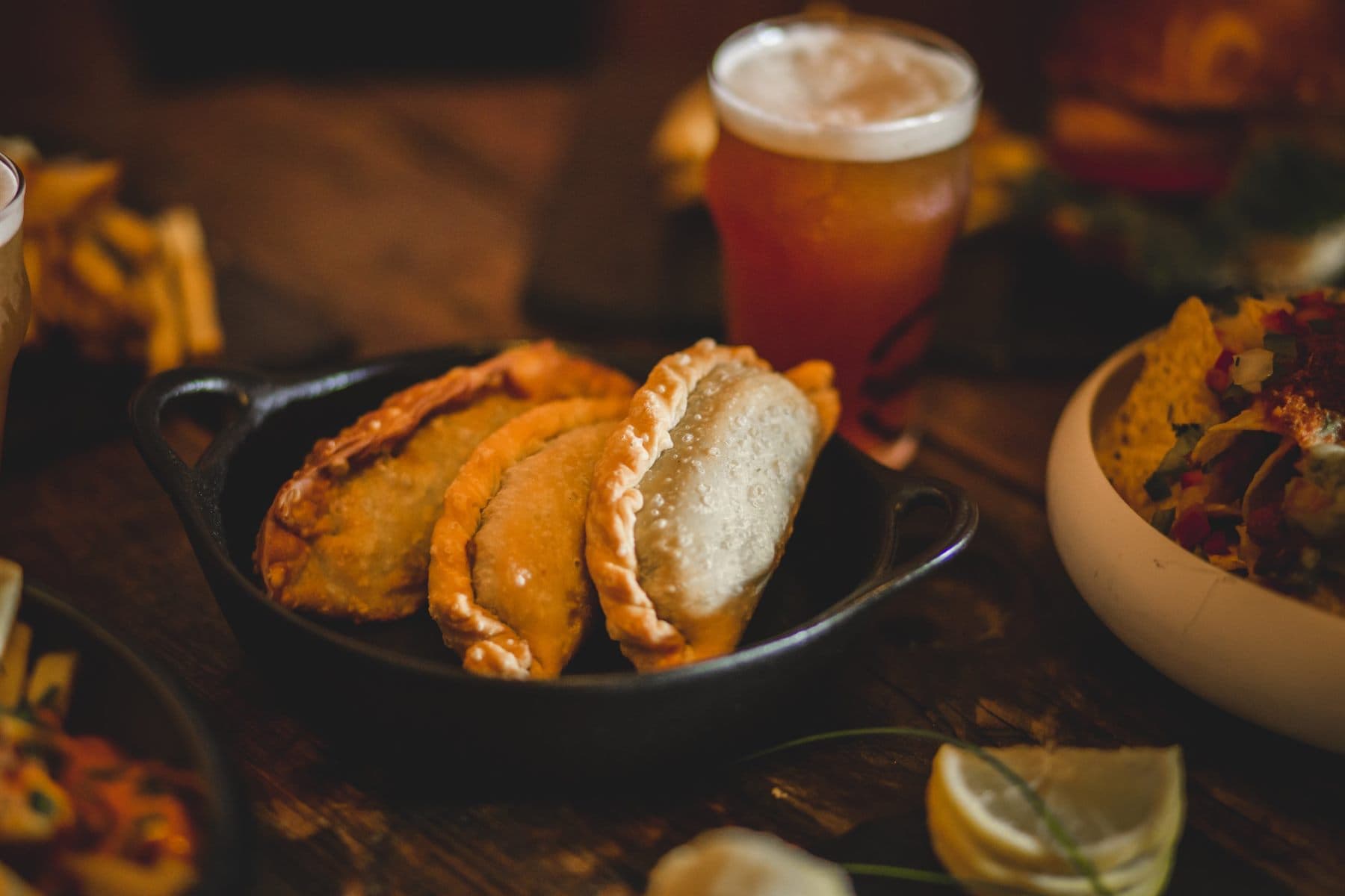 Empanadas recién hechas